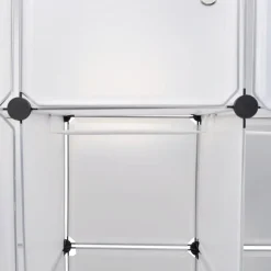 Moduulikaappi 14 lokeroa 37 x 146 x 180,5 cm valkoinen