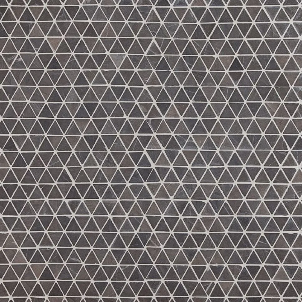 Mosaiikkilaatta Qualitystone Triangle Mini Grey, 30x30x30mm