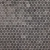 Mosaiikkilaatta Qualitystone Hexagon Mini Grey, 30x30mm