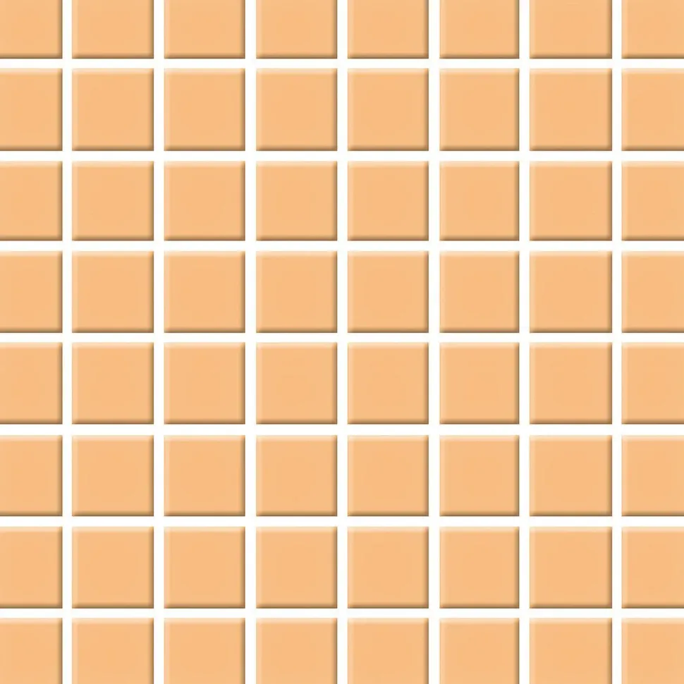 Mosaiikkilaatta Pukkila Color Amber, himmeä, sileä, 22x22mm
