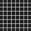 Mosaiikkilaatta Pukkila Color Black, himmeä, sileä, 22x22mm