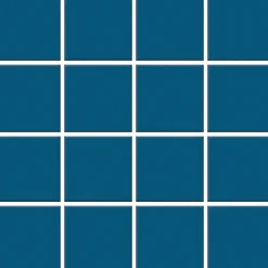 Mosaiikkilaatta Pukkila Color Petrol Blue, himmeä, sileä, 47x47mm