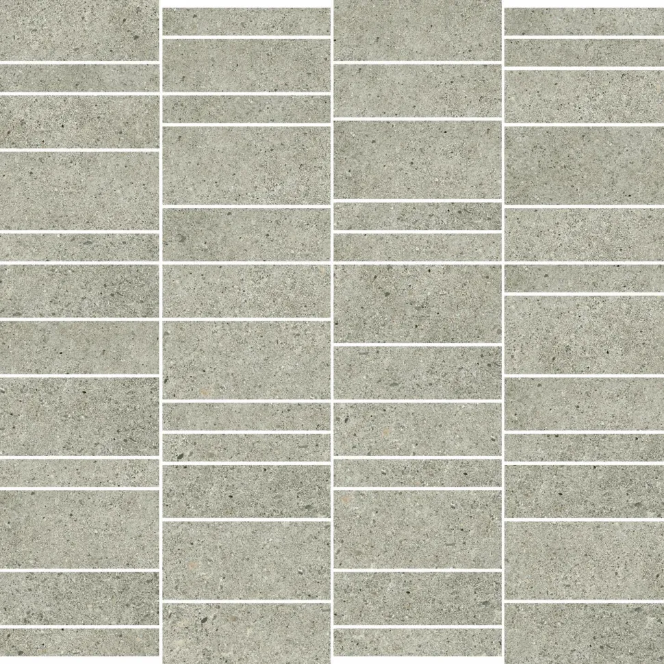 Mosaiikkilaatta Pukkila Deep Ash Mattoncino himmeä sileä 50x75mm