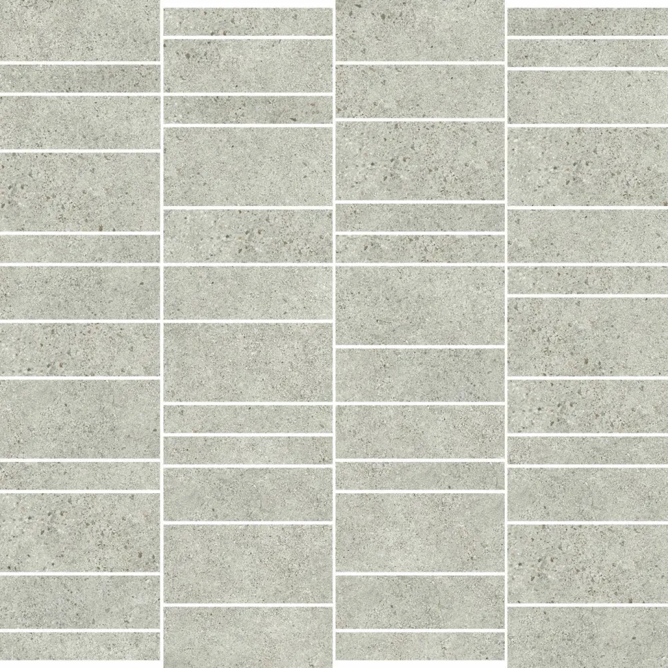 Mosaiikkilaatta Pukkila Deep Powder Mattoncino himmeä sileä 50x75mm