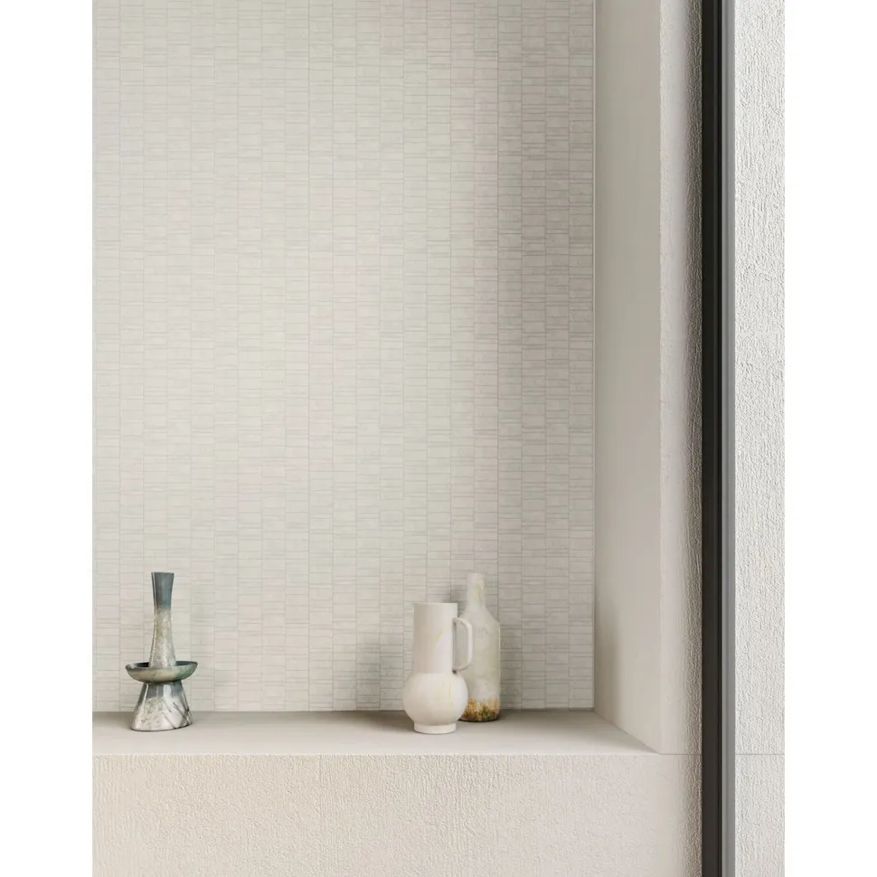 Mosaiikkilaatta Pukkila Deep Sugar Mattoncino himmeä sileä 50x75mm