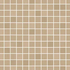 Mosaiikkilaatta Pukkila Mosaico Porcelanico Beige himmeä sileä 25x25 mm