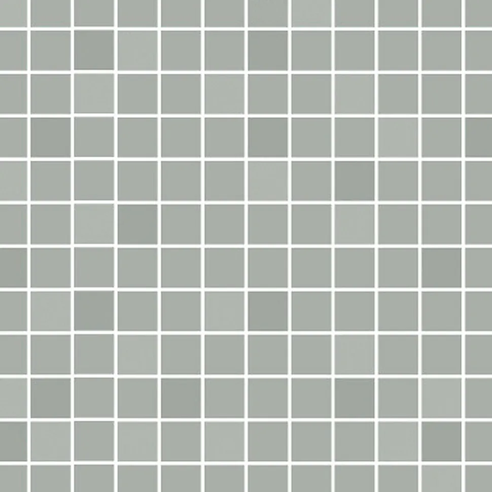 Mosaiikkilaatta Pukkila Mosaico Porcelanico Blue-Grey himmeä sileä 25x25 mm