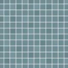 Mosaiikkilaatta Pukkila Mosaico Porcelanico Blue himmeä sileä 25x25 mm