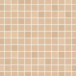 Mosaiikkilaatta Pukkila Mosaico Porcelanico Straw Yellow himmeä sileä 25x25 mm