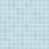 Mosaiikkilaatta Pukkila Mosaico Porcelanico Turquoise himmeä sileä 25x25 mm