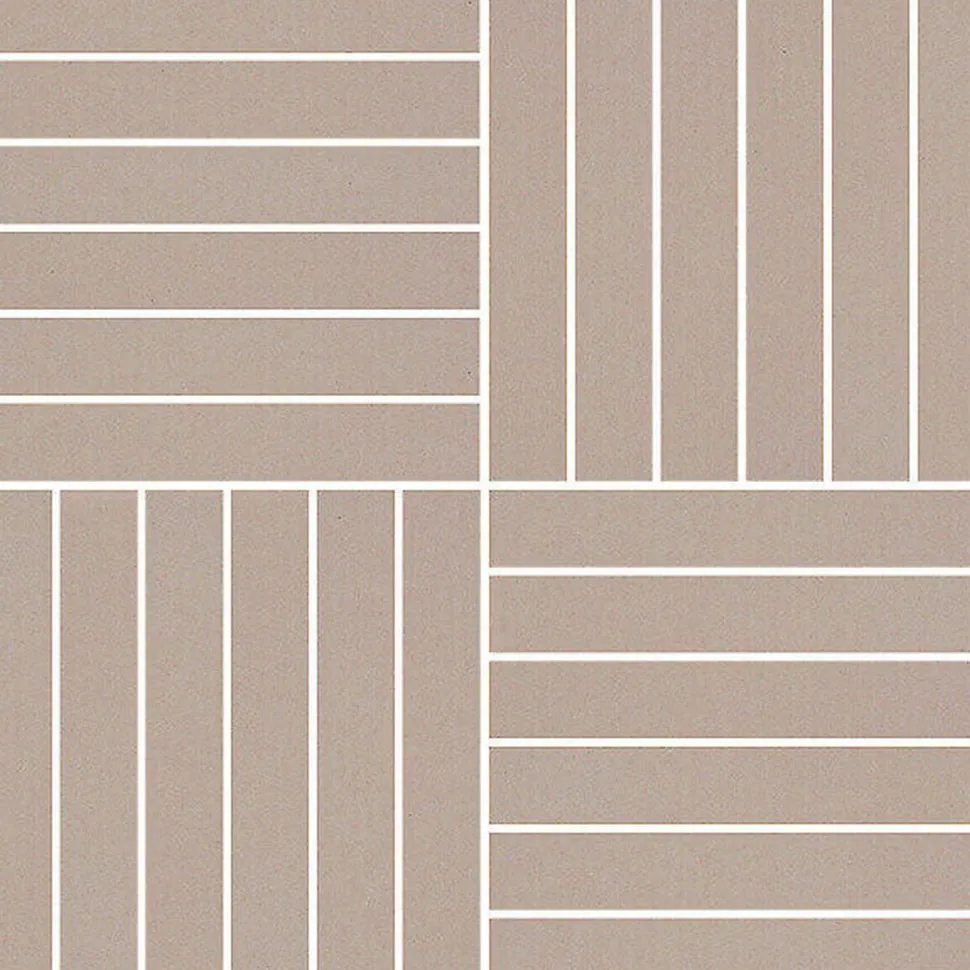 Mosaiikkilaatta Pukkila Natura Victoria ODENSE, matta, tasapintainen, 2.1x13.7cm, lasikuituverkolla, sininen