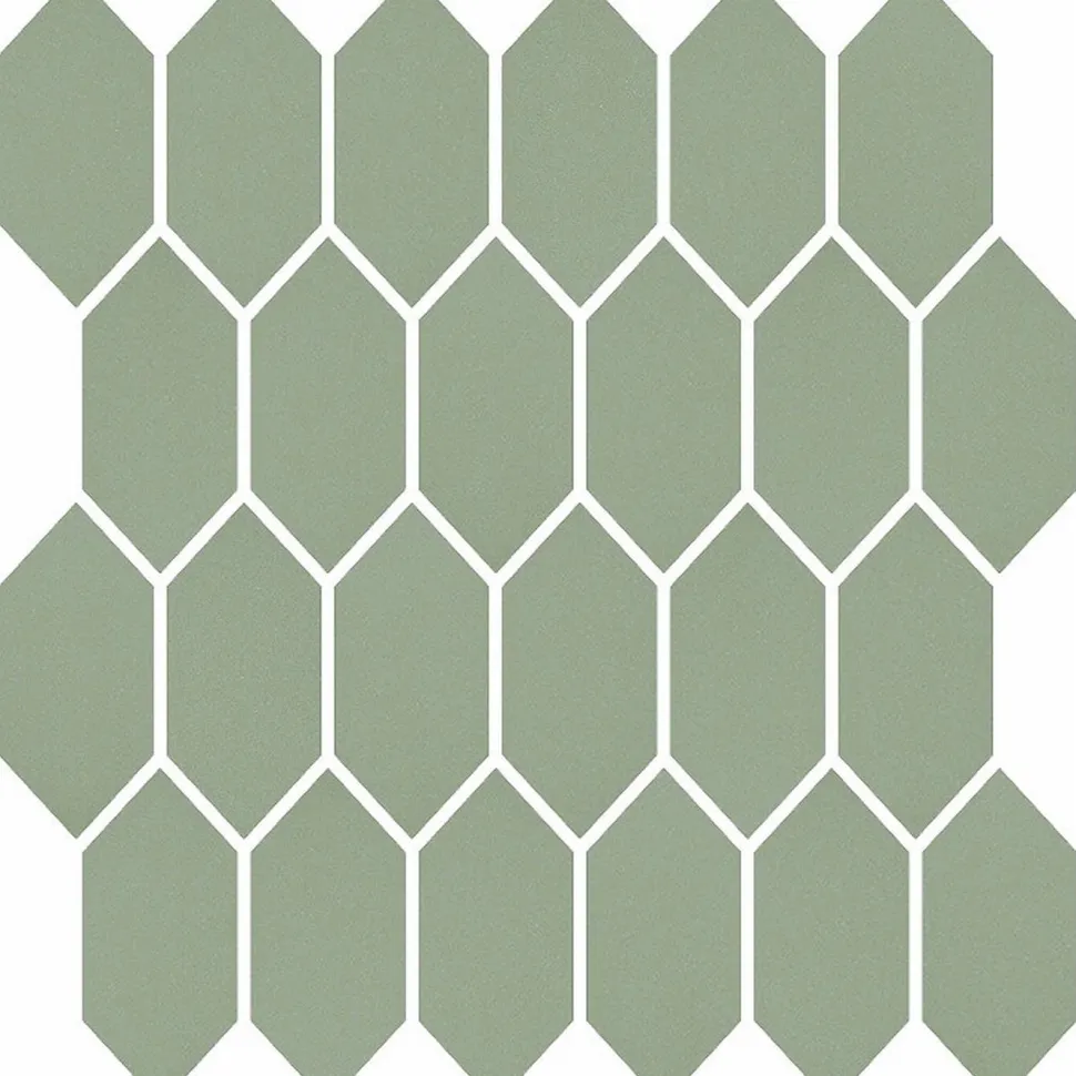 Mosaiikkilaatta Pukkila Natura Victoria PORTLAND, matta, tasapintainen, lasikuituverkolla, 9.6x4.4cm, vanha roosa