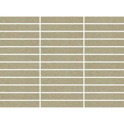 Mosaiikkilaatta Pukkila Natura Victoria V-BARCELO, matta, tasapintainen, 2.1x13.7cm, lasikuituverkolla, vihreä