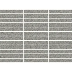 Mosaiikkilaatta Pukkila Natura Victoria V-BARCELO, matta, tasapintainen, 2.1x13.7cm, lasikuituverkolla, vihreä
