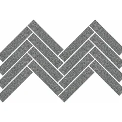Mosaiikkilaatta Pukkila Natura Victoria V-MALMO, matta, tasapintainen, 2.9x14.6cm, lasikuituverkolla, grafiitinharmaa