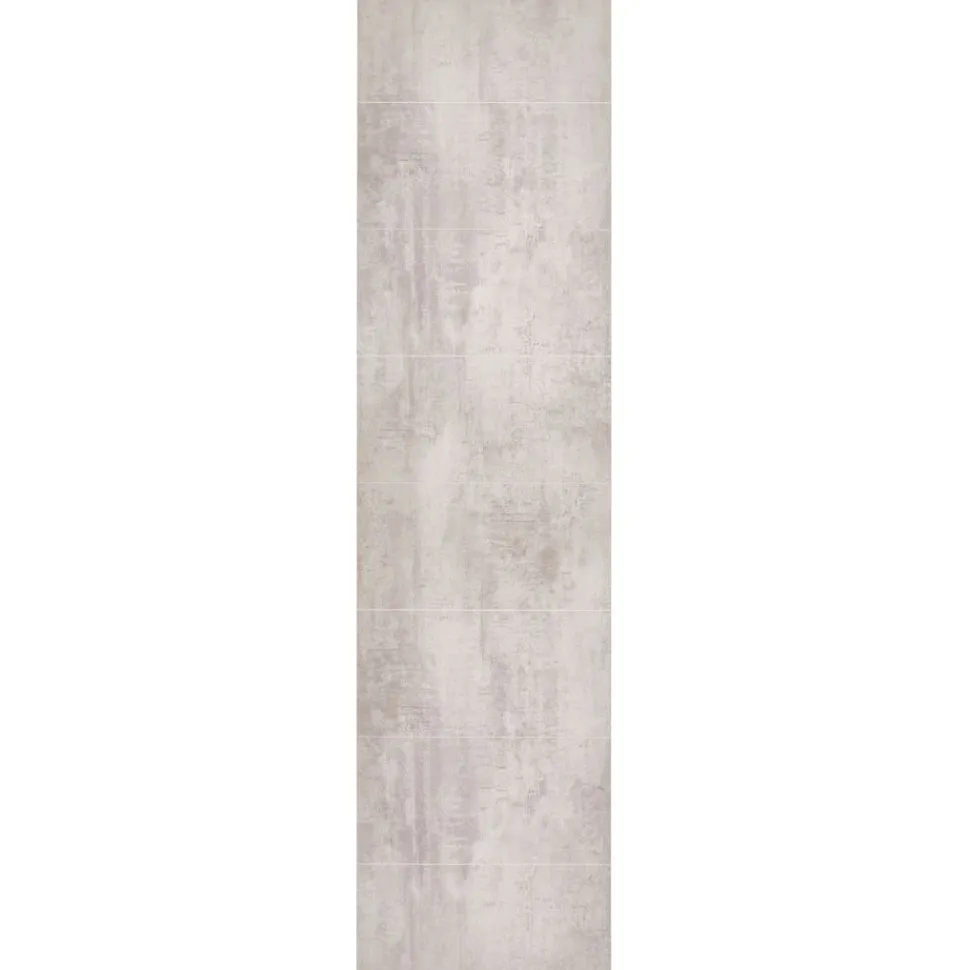 Märkätilalevy Berry Alloc Wall&Water Betoni Satin 600 x 300 mm:n kuviolla