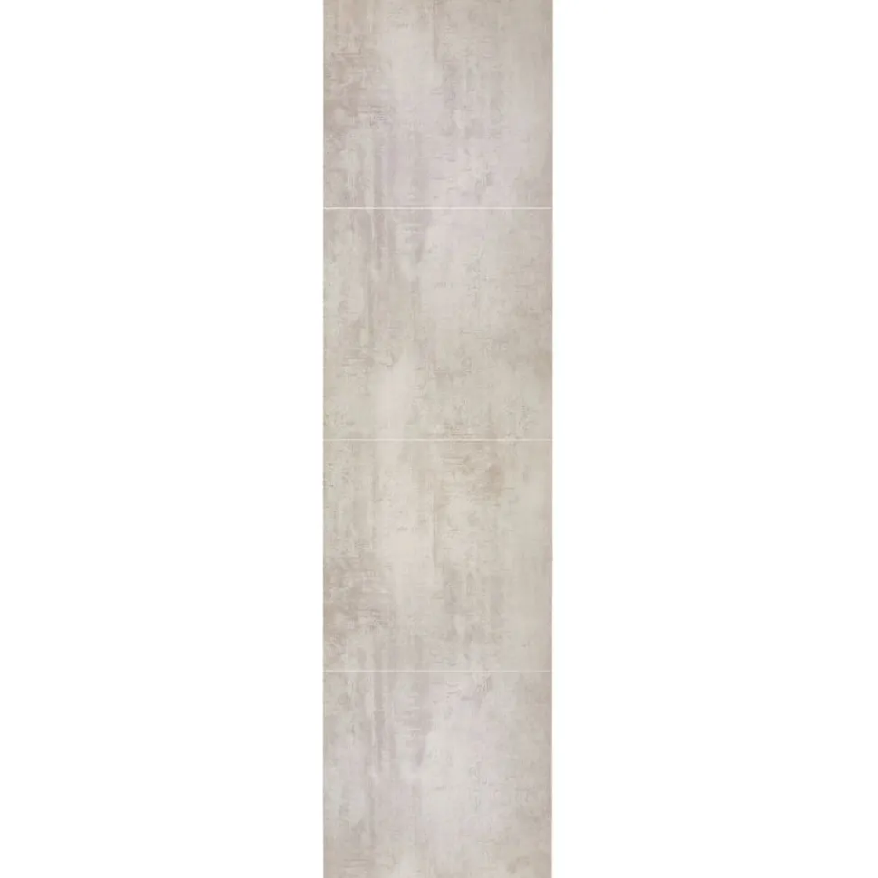 Märkätilalevy Berry Alloc Wall&Water Betoni Satin 600 x 600 mm:n kuviolla
