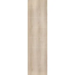 Märkätilalevy Berry Alloc Wall&Water Tammi Royal Harjattu 600 x 300 mm:n kuviolla
