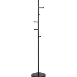 Naulakko Home4You ASPEN Ø32,3xK170 cm, musta