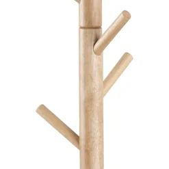 Naulakko Home4You BREMEN K176 cm, luonnonväri, ruskea