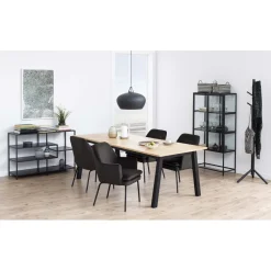 Naulakko Home4You BREMEN K176 cm, musta