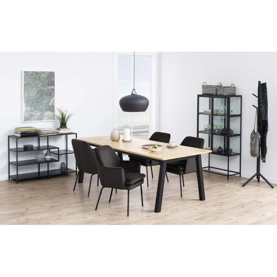 Naulakko Home4You BREMEN K176 cm, musta