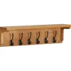 Naulakko 60x16x16 cm täysi tammi