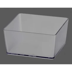 Nelikulmainen laatikko Elfa Utility Home 98x48x98 mm läpinäkyvä
