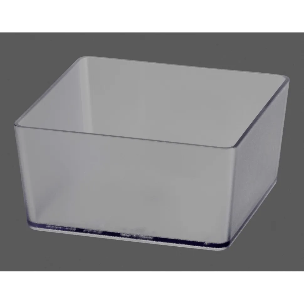 Nelikulmainen laatikko Elfa Utility Home 98x48x98 mm läpinäkyvä
