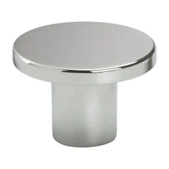 Nuppivedin Beslag Design Como Ø 26x18 mm kromi