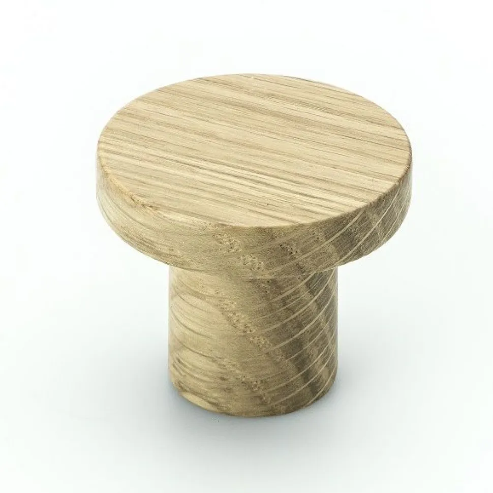 Nuppivedin Beslag Design Circum Ø33x28 mm tammi
