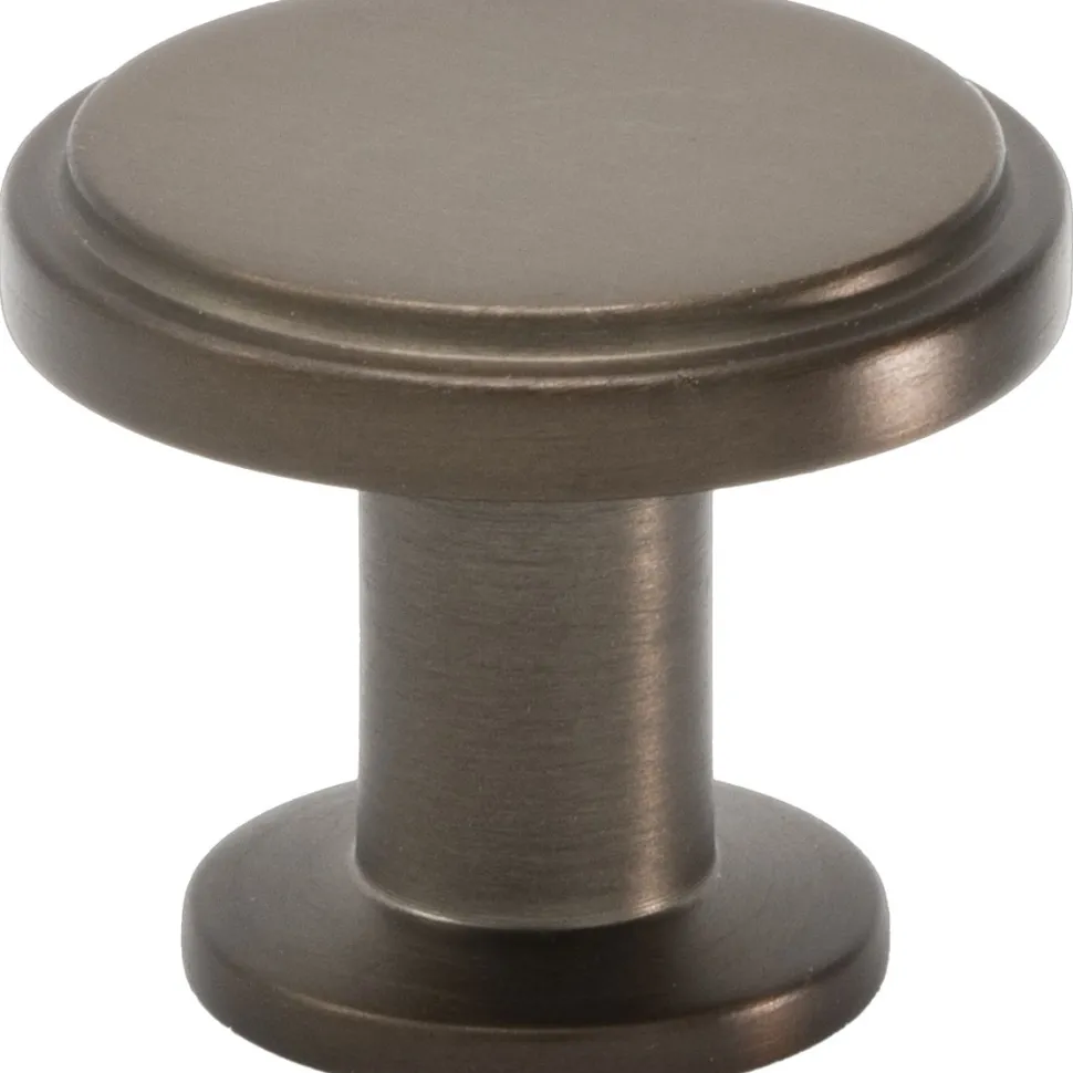 Nuppivedin Beslag Design Uno, Ø30mm, ruskea messinki