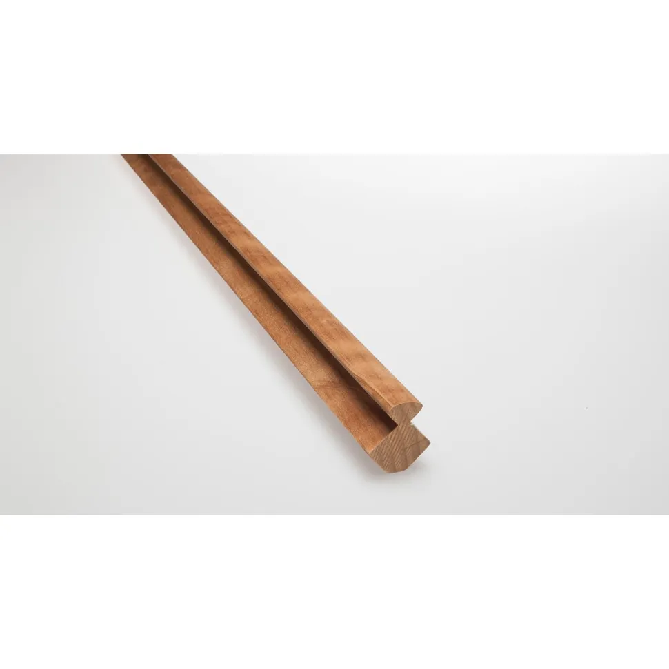 Nurkkalista Karava 27x27/15x2100 mm thermohaapa