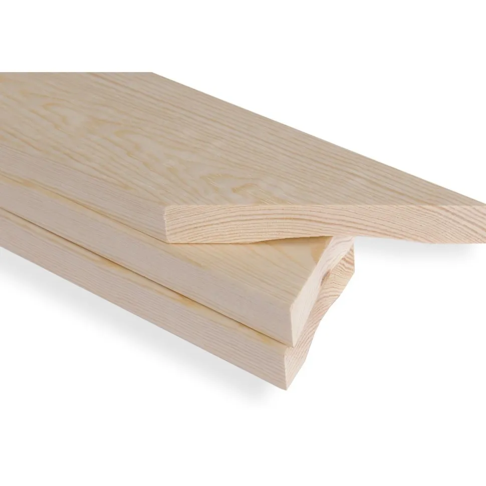 Ovilistat Maler Aava 12x70xM11 1-puolinen setti mänty puuvalmis