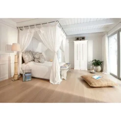 Parketti Boen Oak Andante Live Matt White, 138mm, mattalakattu
