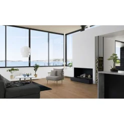 Parketti Boen Oak Medium Grey Animoso Mix, 181mm, mattalakattu, harjattu