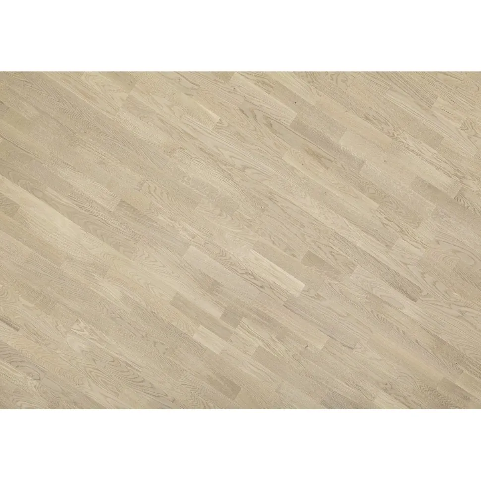 Parketti Kymppi-Lattiat Tammi Classic 3-säleinen harmahtava 14x192x2200 mm