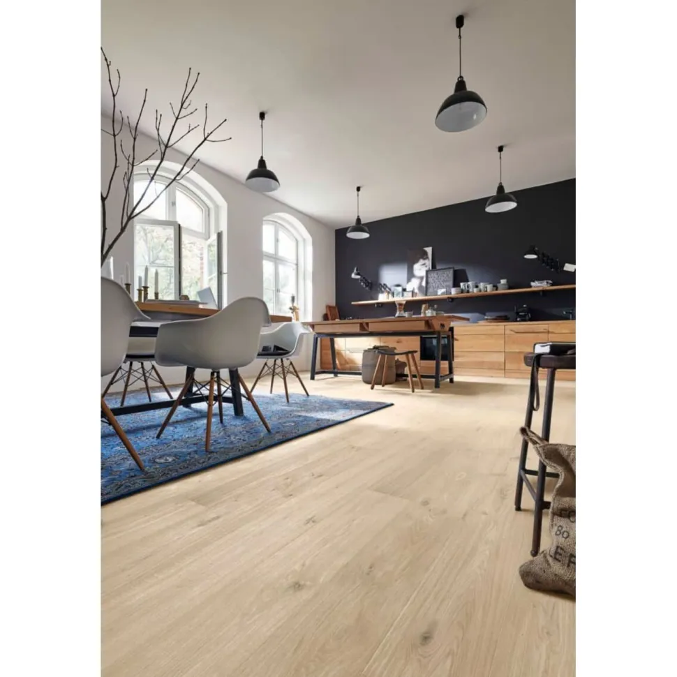 Parketti Meister PD400 Authentic Greige Oak, mattalakattu, harjattu