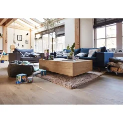 Parketti Meister PD400 Authentic Greige Oak, mattalakattu, harjattu
