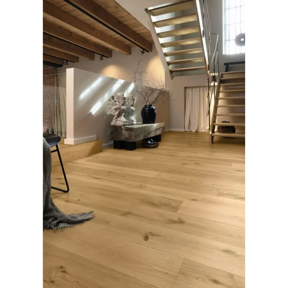 Parketti Meister PD400 Authentic Greige Oak, mattalakattu, harjattu