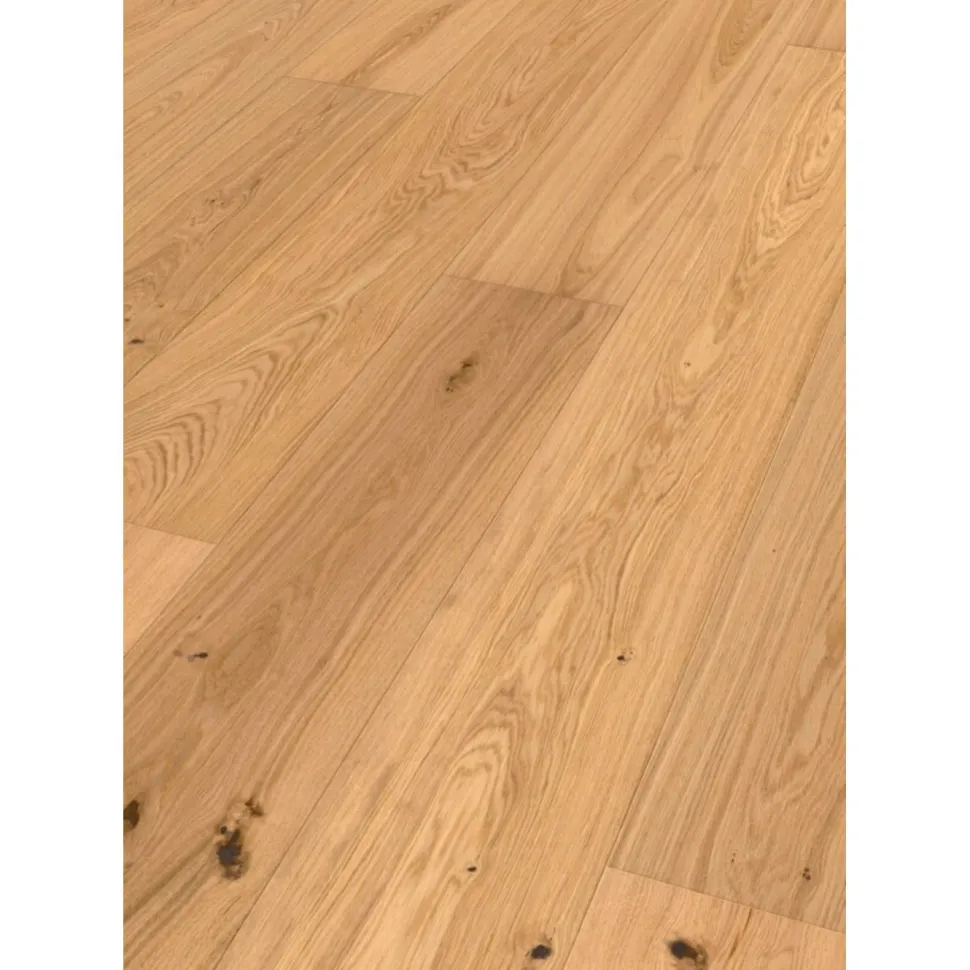 Parketti Meister PD450 Limed White Authentic Oak, ultramattalakattu, harjattu