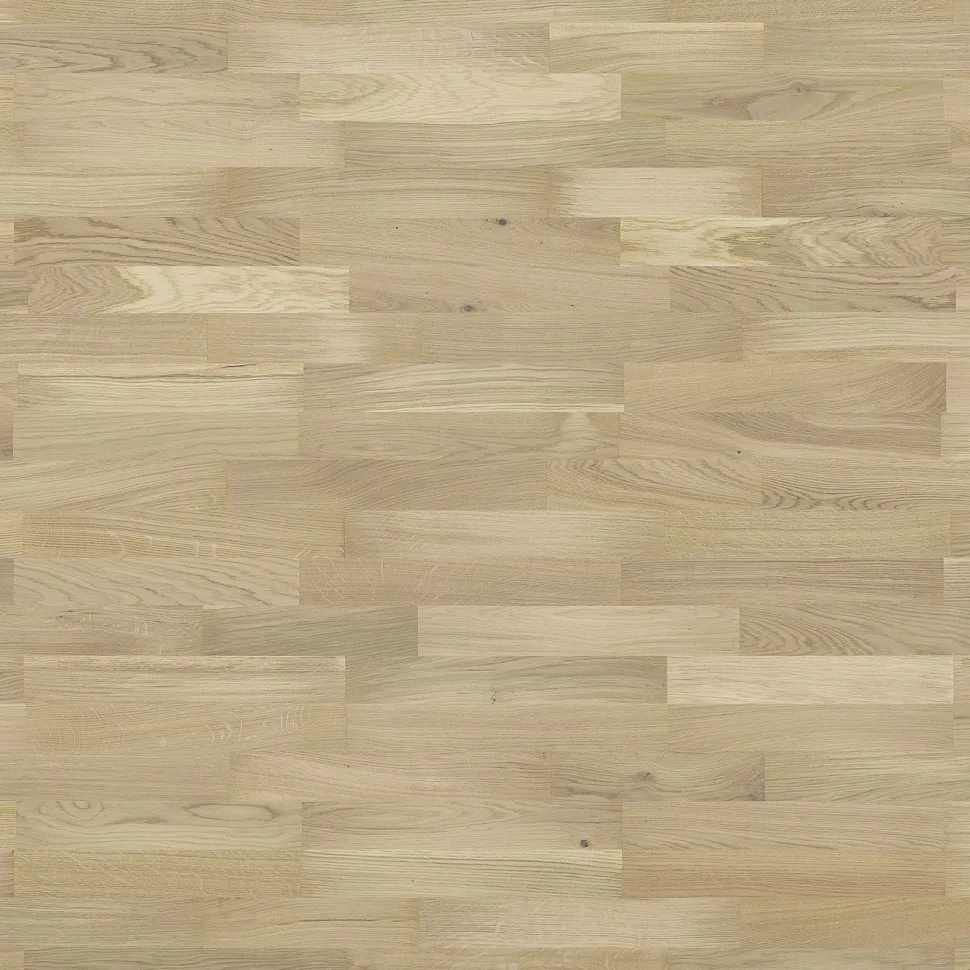 Parketti Nordic Floor Tammi 490733, 3-sauvainen, valkomattalakattu