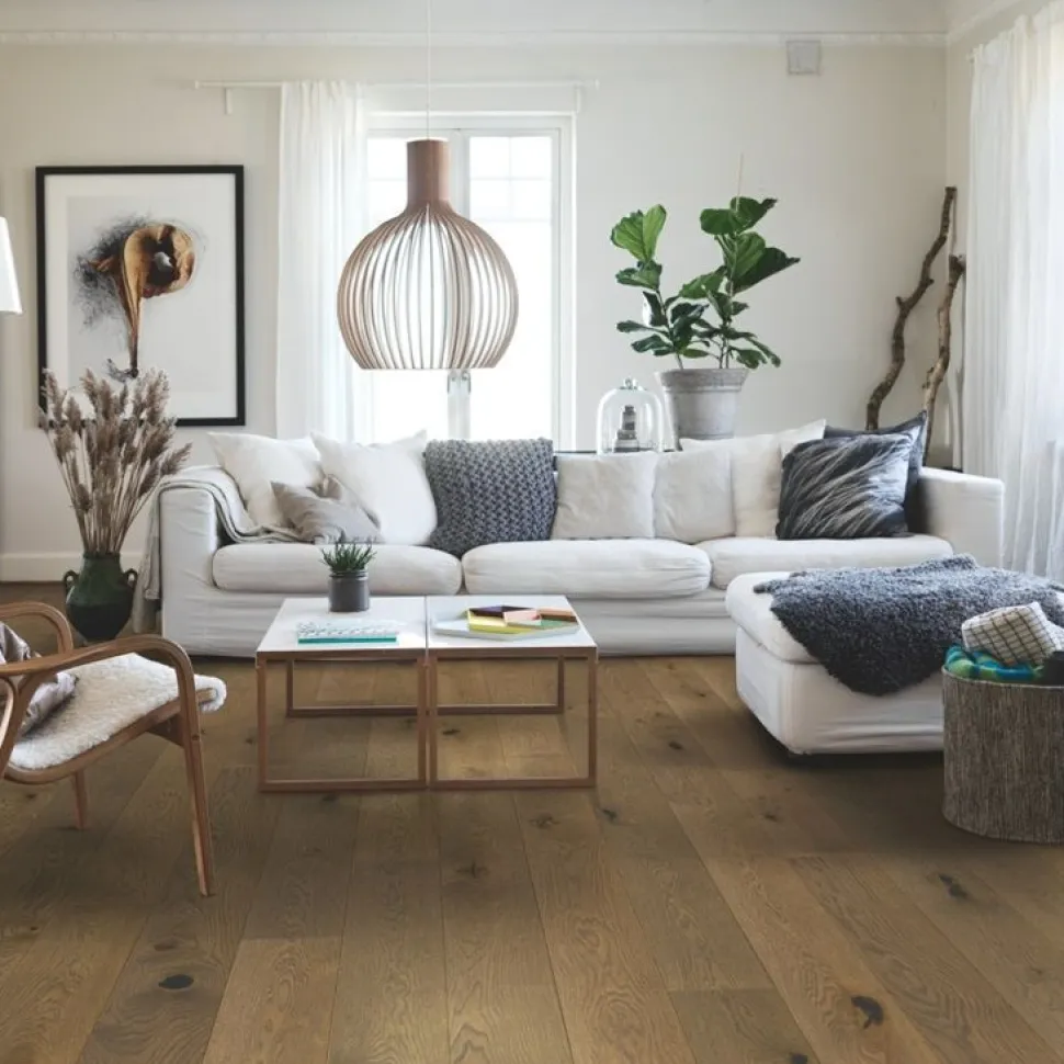 Parketti Pergo Falster Saddle Brown Oak, ekstramattalakattu