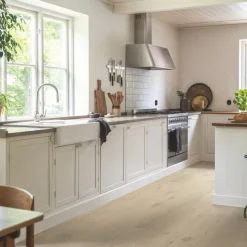 Parketti Pergo Svalbard Ice White Oak, 2200x260mm, ekstramattalakattu