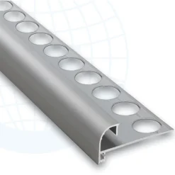 Parvekelista Euroshrink alumiini 242a, 12.5mm x 2.5m, mattahopea
