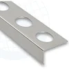 Parvekelistan ulkokulmapala Euroshrink alumiini e-280a, 55mm, harmaa