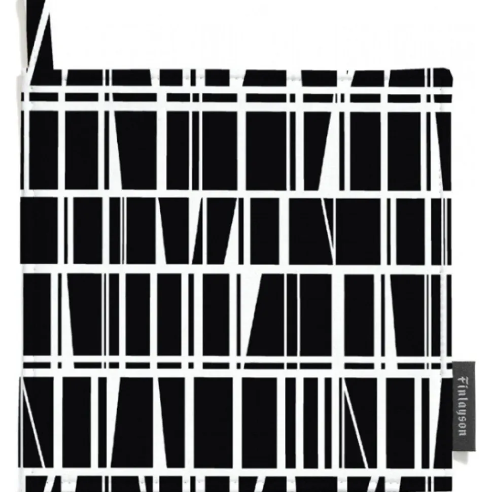 Patalappu Coronna 22x22 cm musta/valkoinen 2 kpl/pak