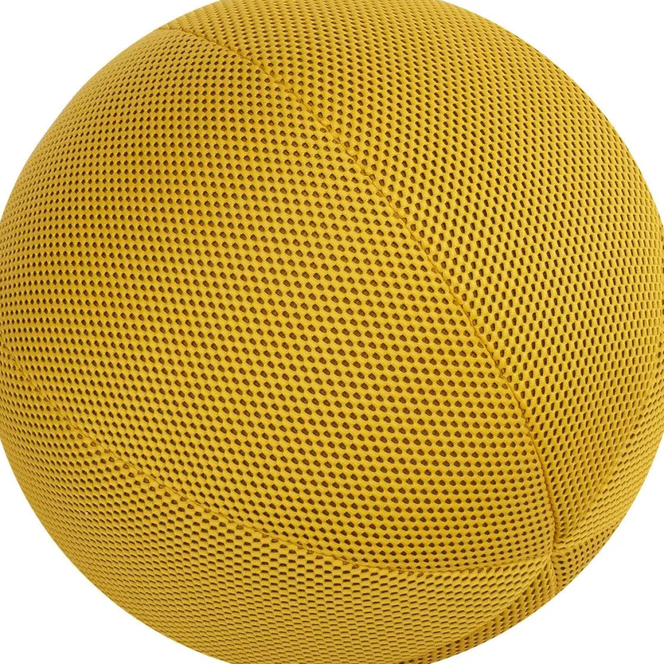 Pehmuste Home4You BALL Ø52 cm, kulta, keltainen