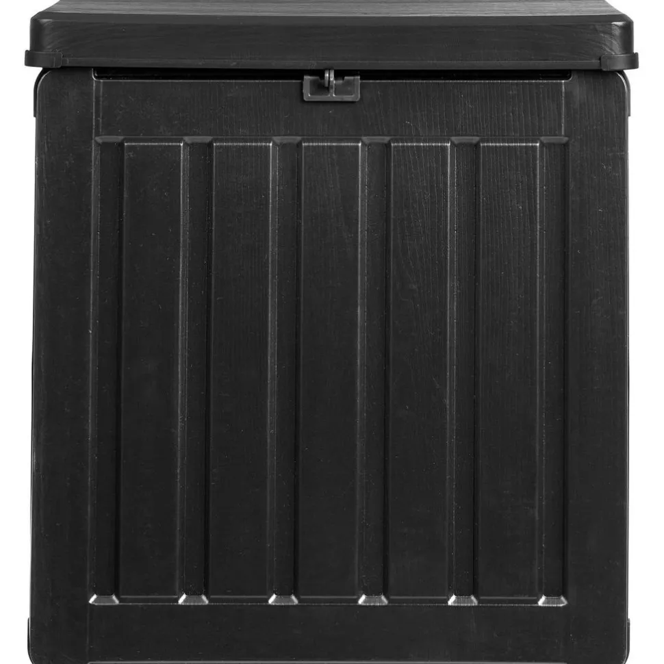 Pehmustelaatikko House Nordic Sobra, 42.8x42.8x46.4cm, 76 L, muovi, musta