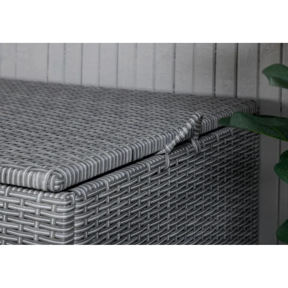 Pehmustelaatikko Venture Home London, 60x130cm, harmaa